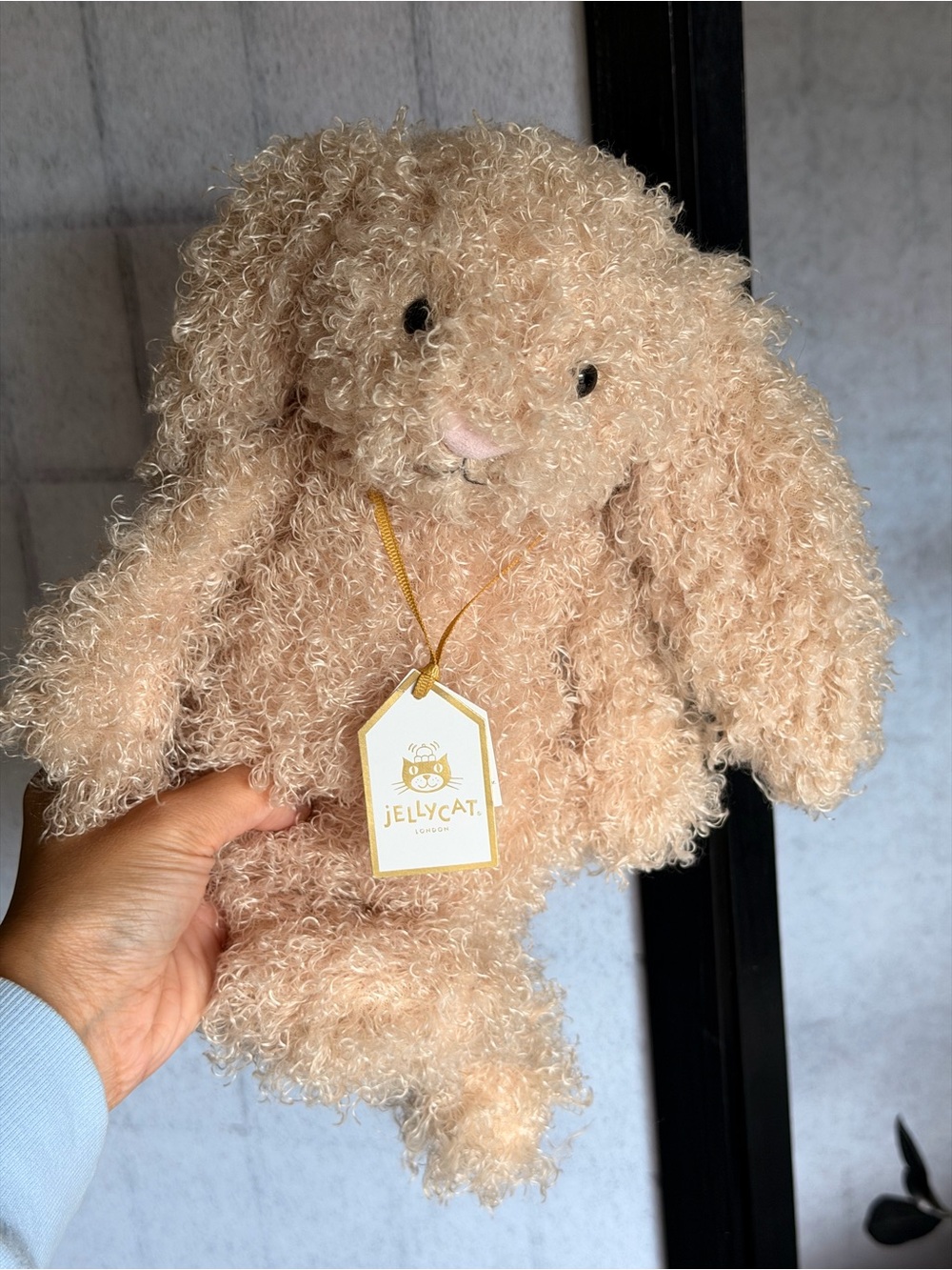 Jellycat Luxe Curly Bunny